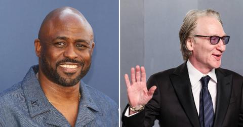 split of Wayne Brady and Bill Maher.