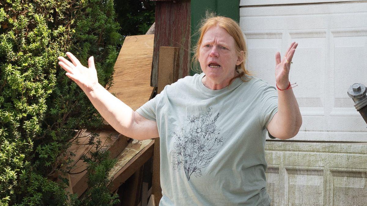 image of Asa Ellerup and Rex Heuermann were married for 27 years.