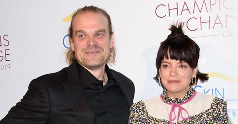 Lily Allen And David Harbour On The Red Carpet