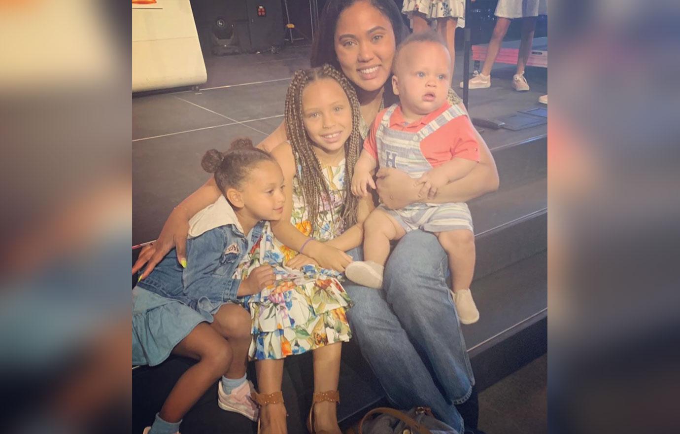 Ayesha Curry With Her Kids Son Birthday