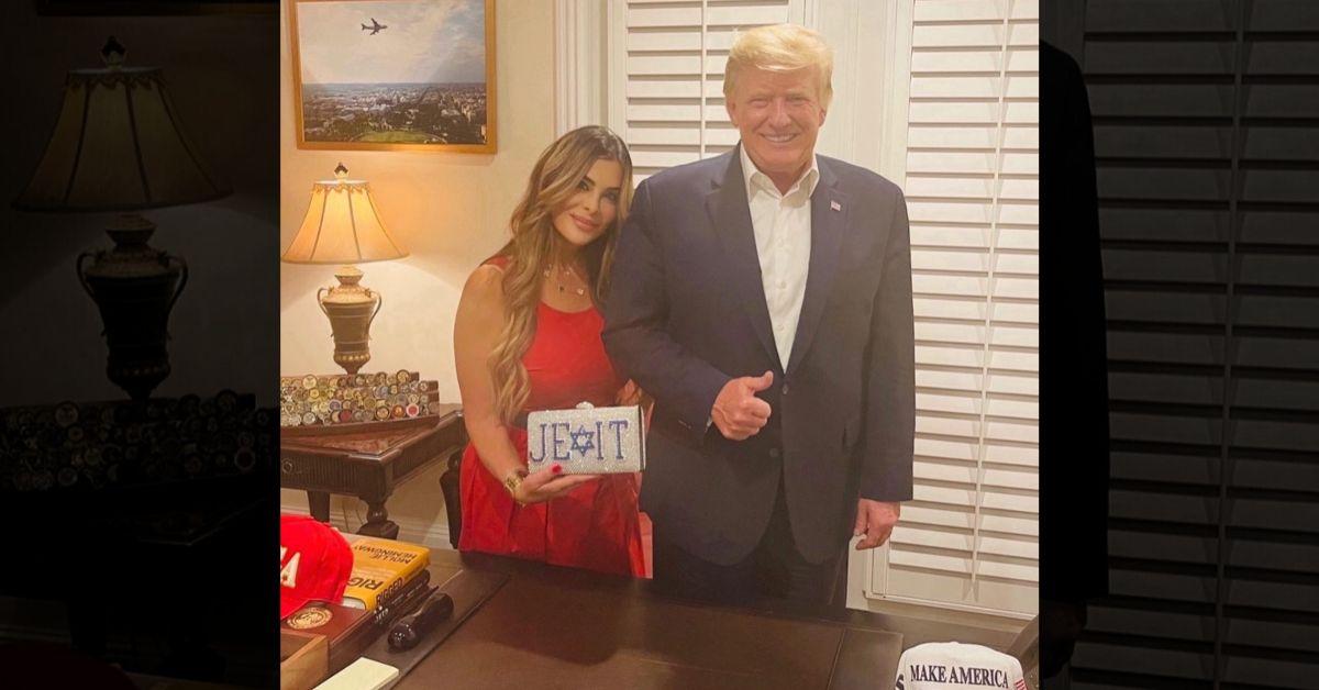 Photo of Siggy Flicker and Donald Trump