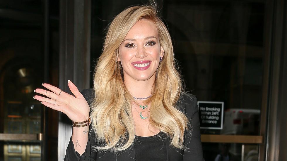 WATCH Hilary Duff Celebrates Having The Number One Album In The