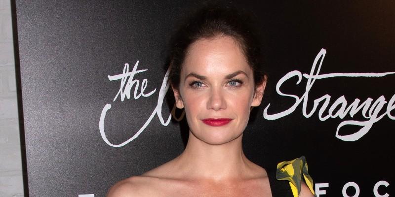 Ruth Wilson Wearing Red Lipstick