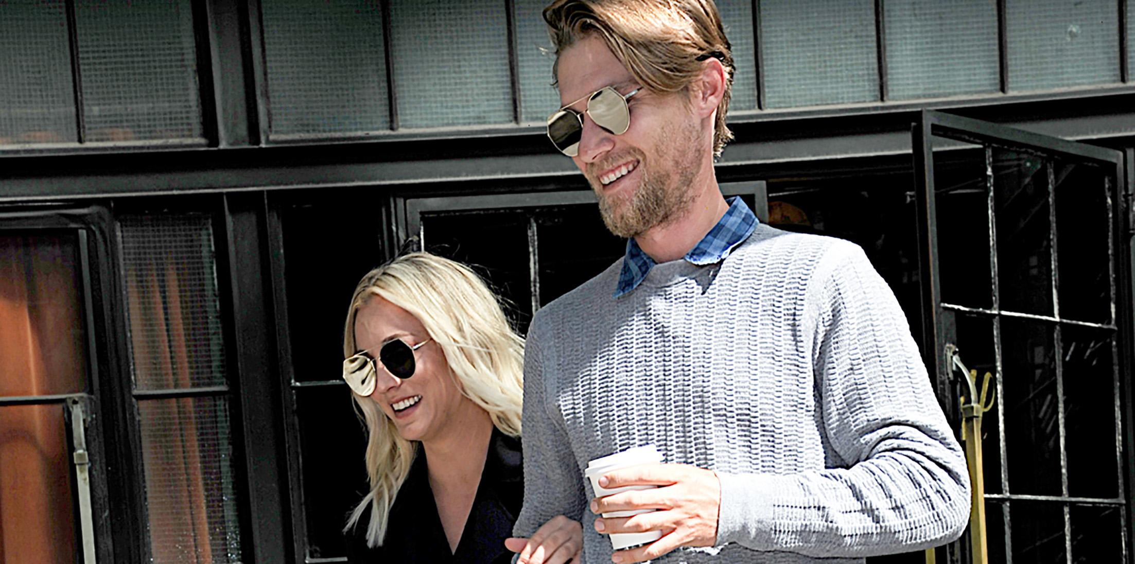 Kaley Cuoco and Karl Cook Grab Coffee