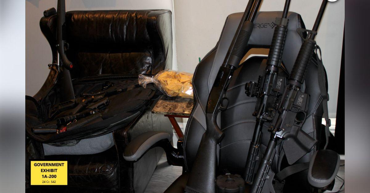 sean diddy combs trial displays shocking photos fbi raids