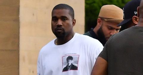 EXCLUSIVE: Kanye West spotted at Nobu Restaurant in Malibu wearing a T Shirt with a Kryptic Message