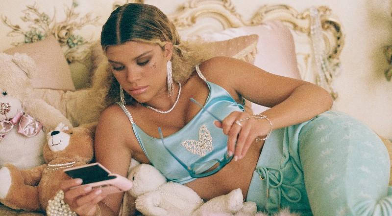 Sofia Richie Making Scott Disick Jealous in Juicy Shoot