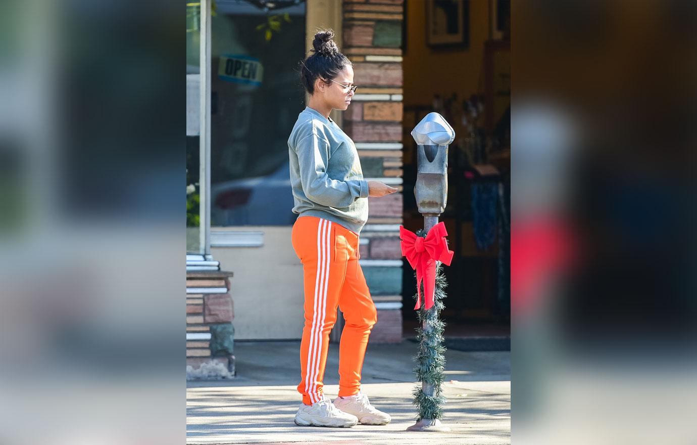 Christina Milian Wears Cute & Comfy Outfit