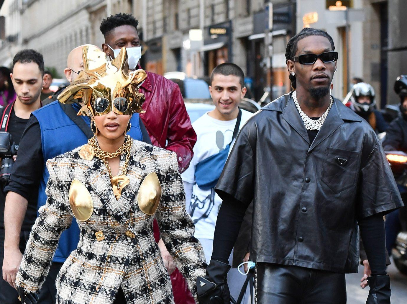 cardi b files divorce offset again