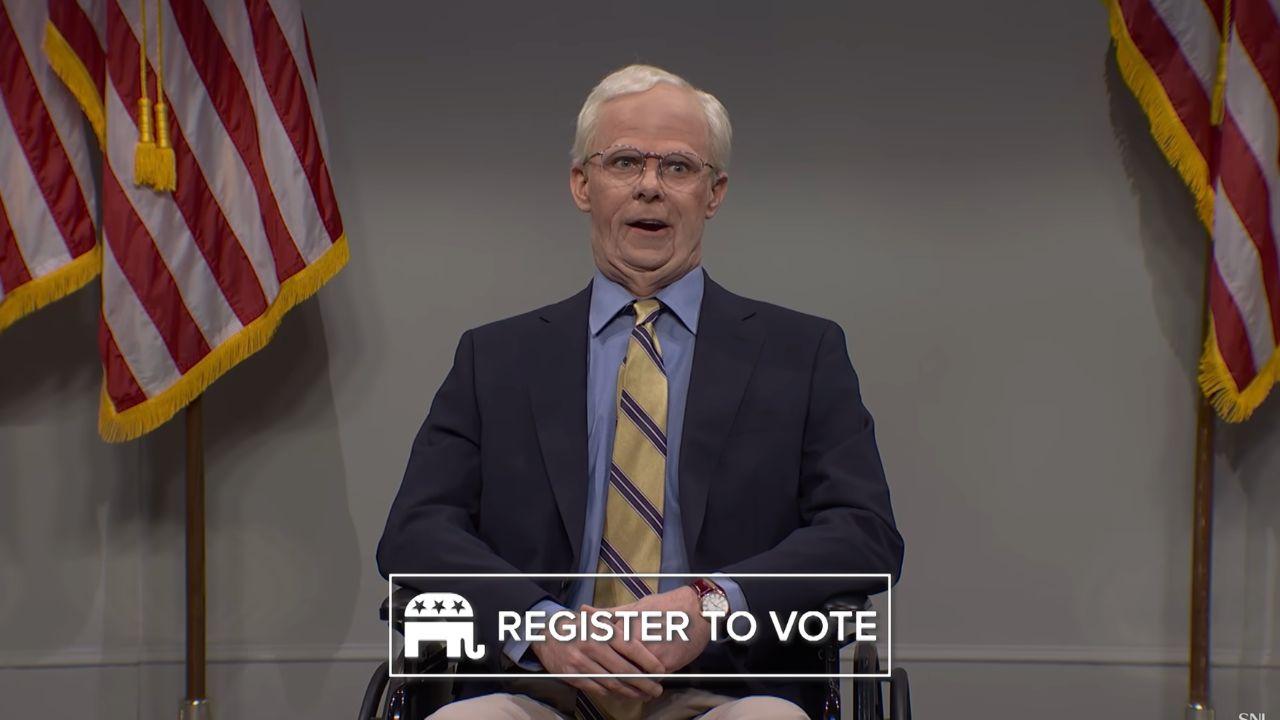 Image of Partisan loyalties shaped how viewers interpreted the Mitch McConnell health jokes.