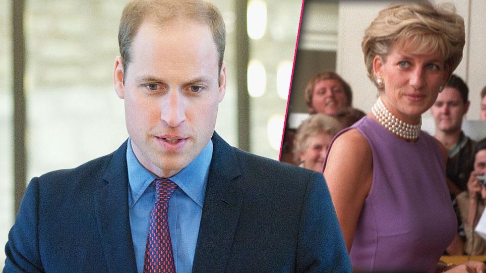 Prince williams talks princess diana