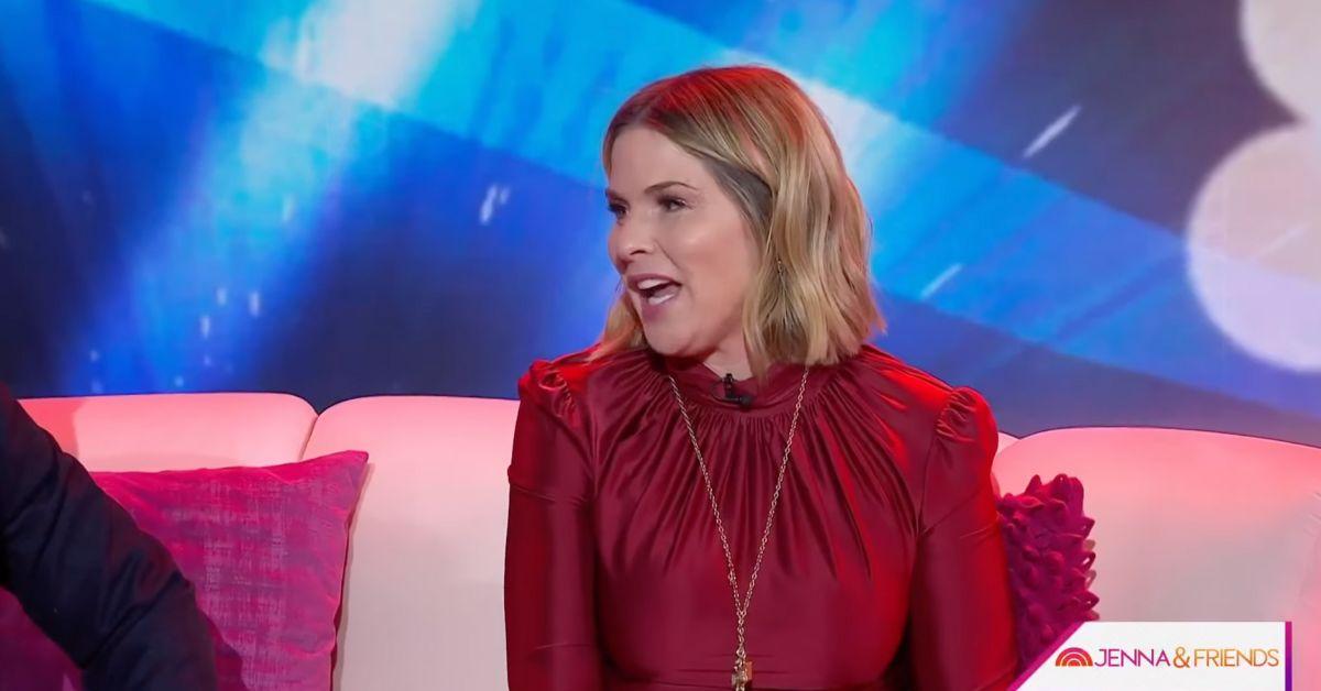 Image of Jenna Bush Hager played a game of 'Hot Ones.'