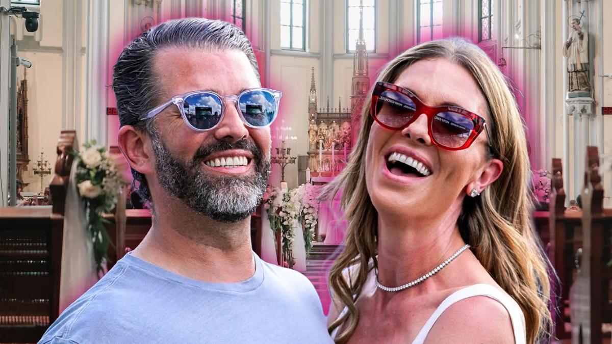pic of Don Jr & Bettina Anderson.