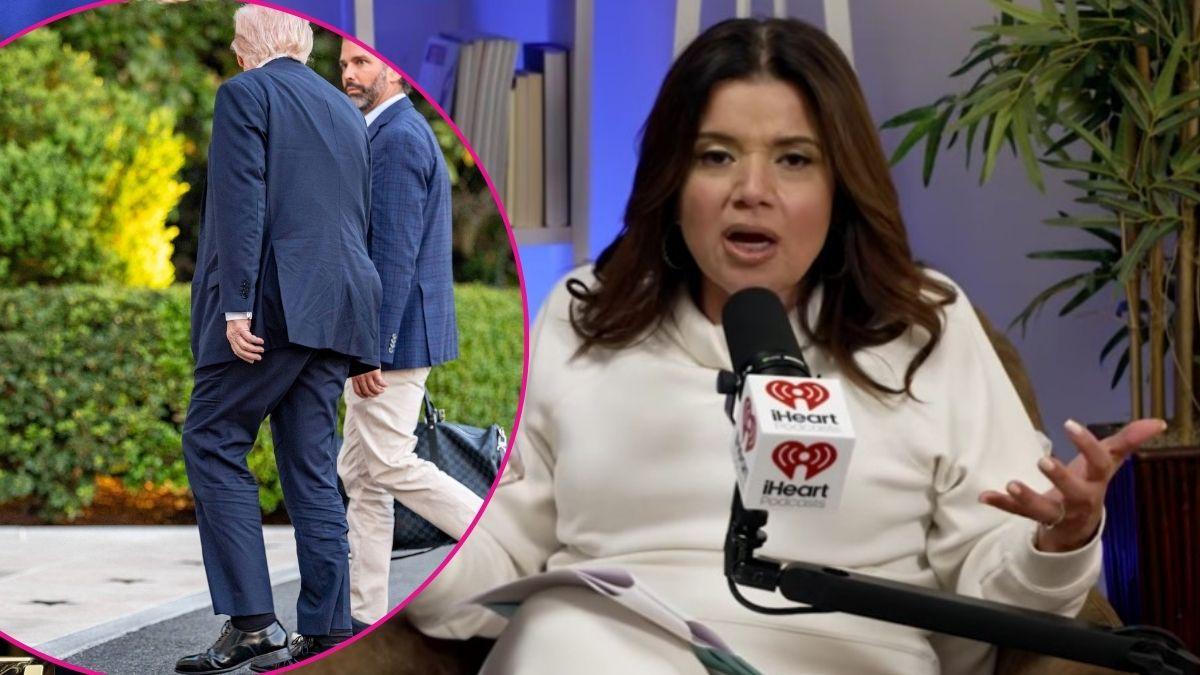 Composite photo of Donald Trump and Ana Navarro.