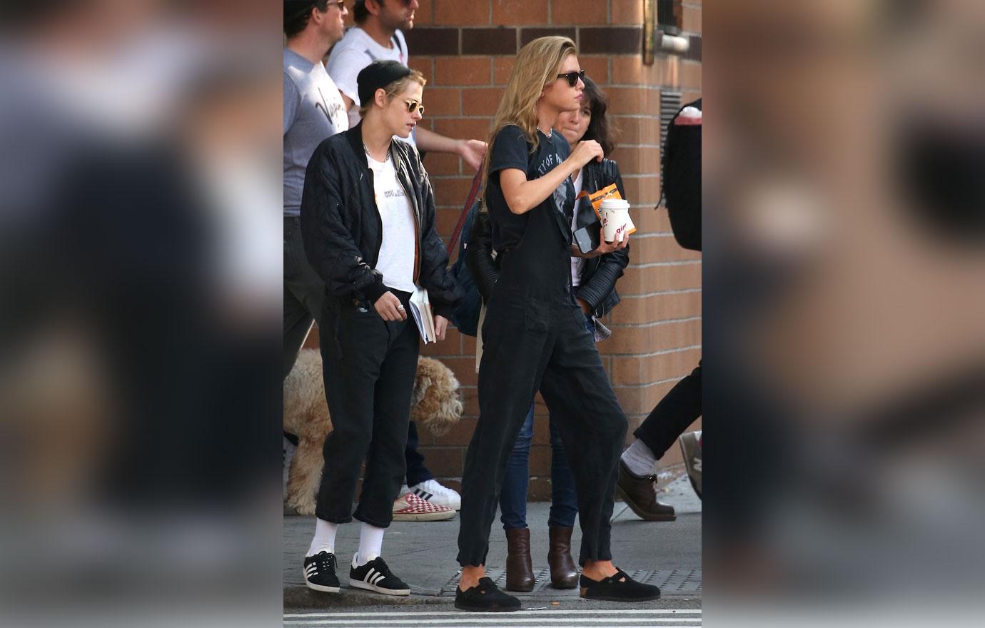 Kristen Stewart and Stella Maxwell out and about in New York CIty