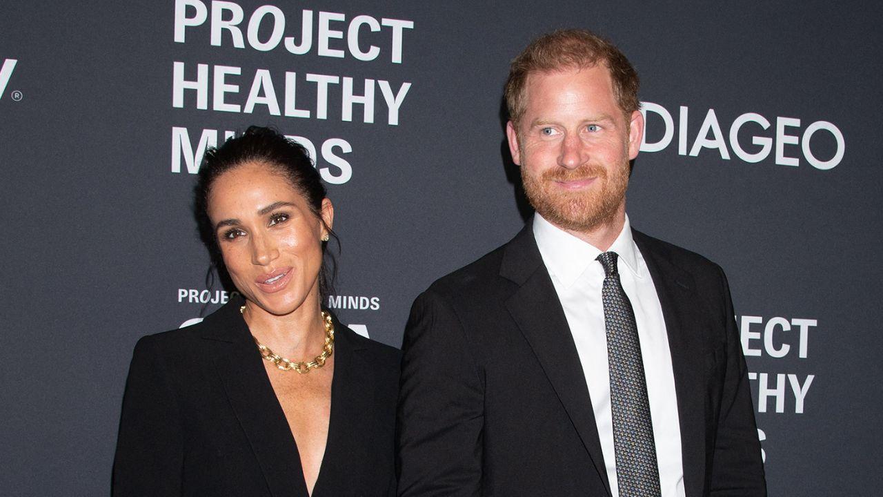Photo of Meghan Markle and Prince Harry.
