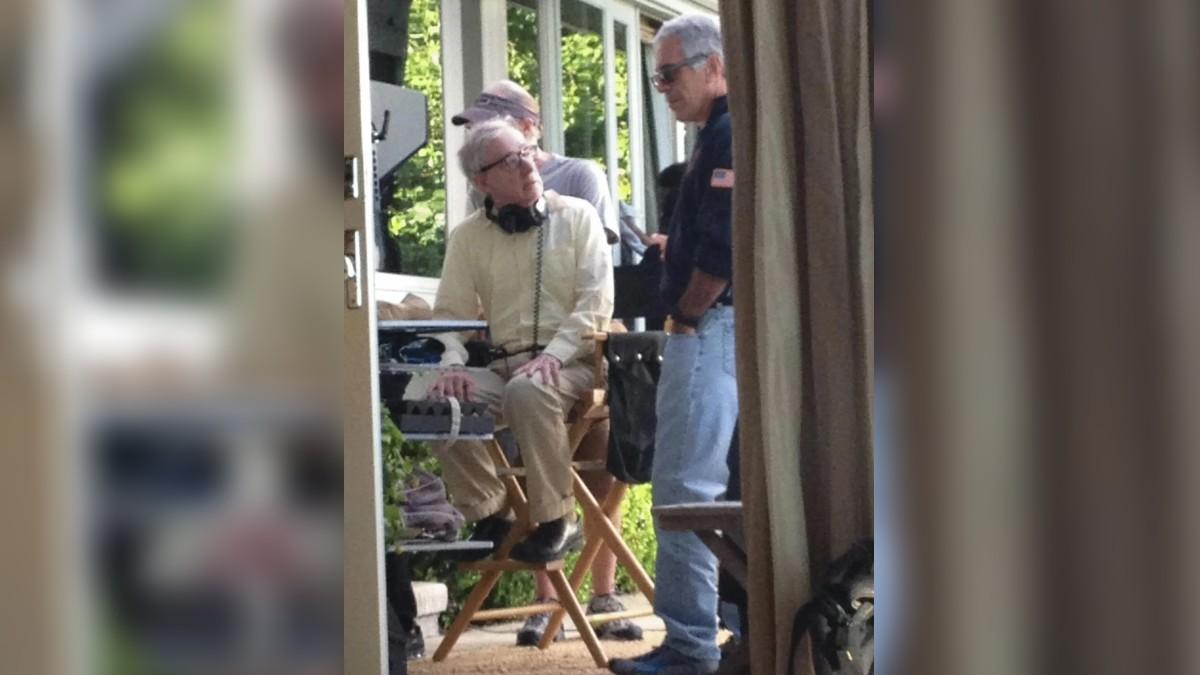 image of Woody Allen said he didn't know about Jeffrey Epstein's history at the time. 