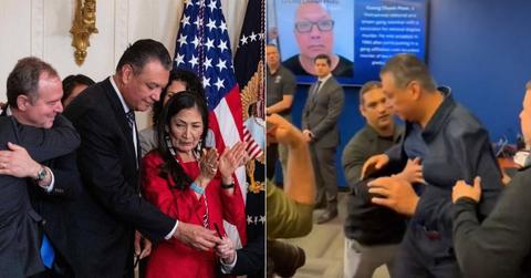 Composite Photos Of Alex Padilla