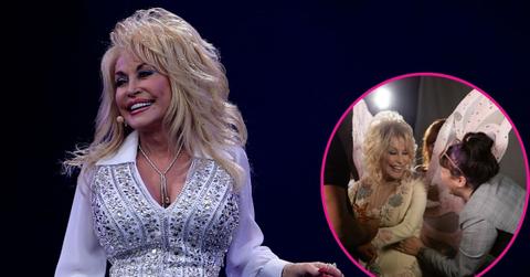 Split photo of Dolly Parton and Rebecca Seaver