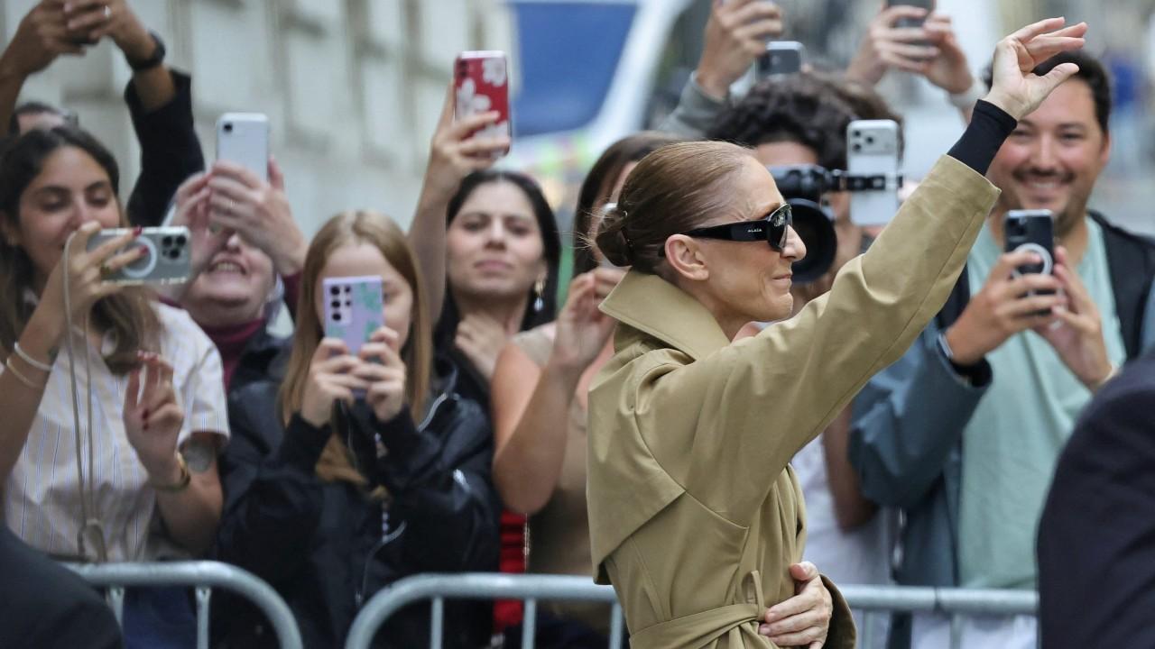 Photo of Celine Dion was spotted in Paris on August 28.