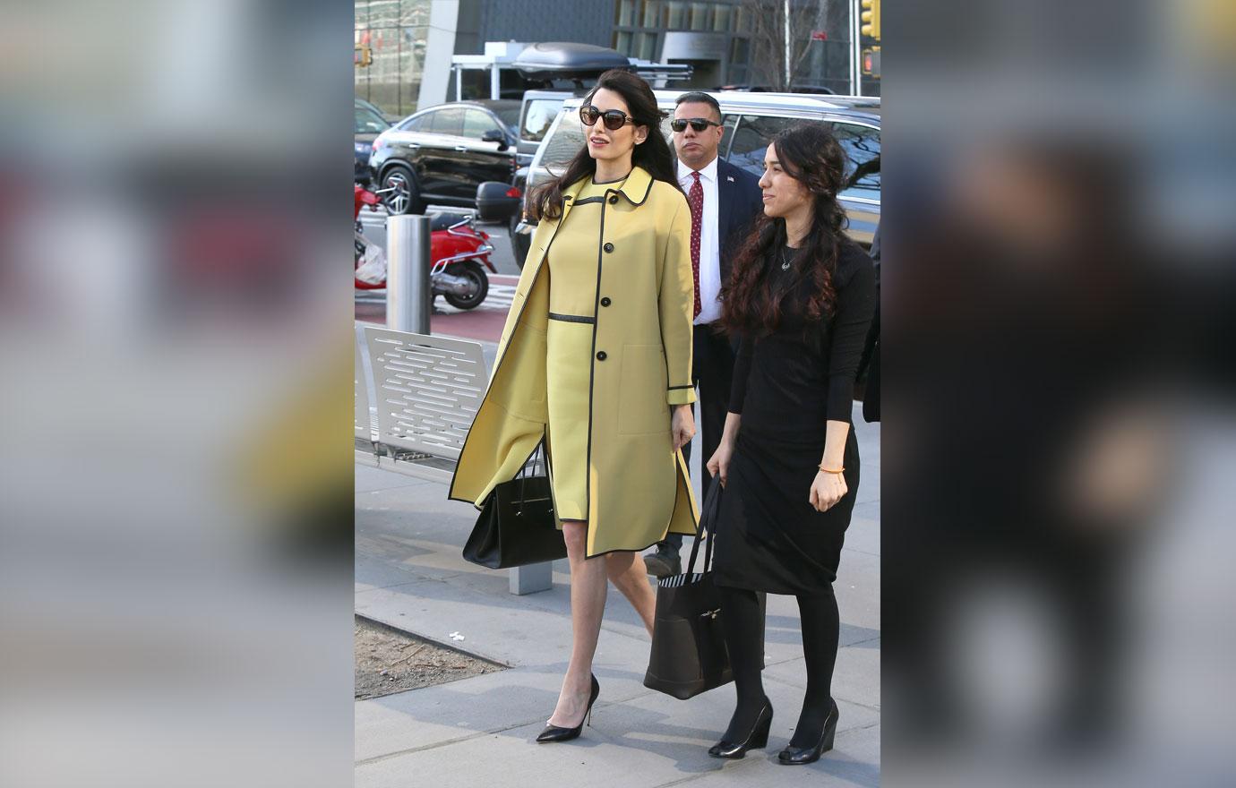 Amal Clooney George Pregnant Fashion 02