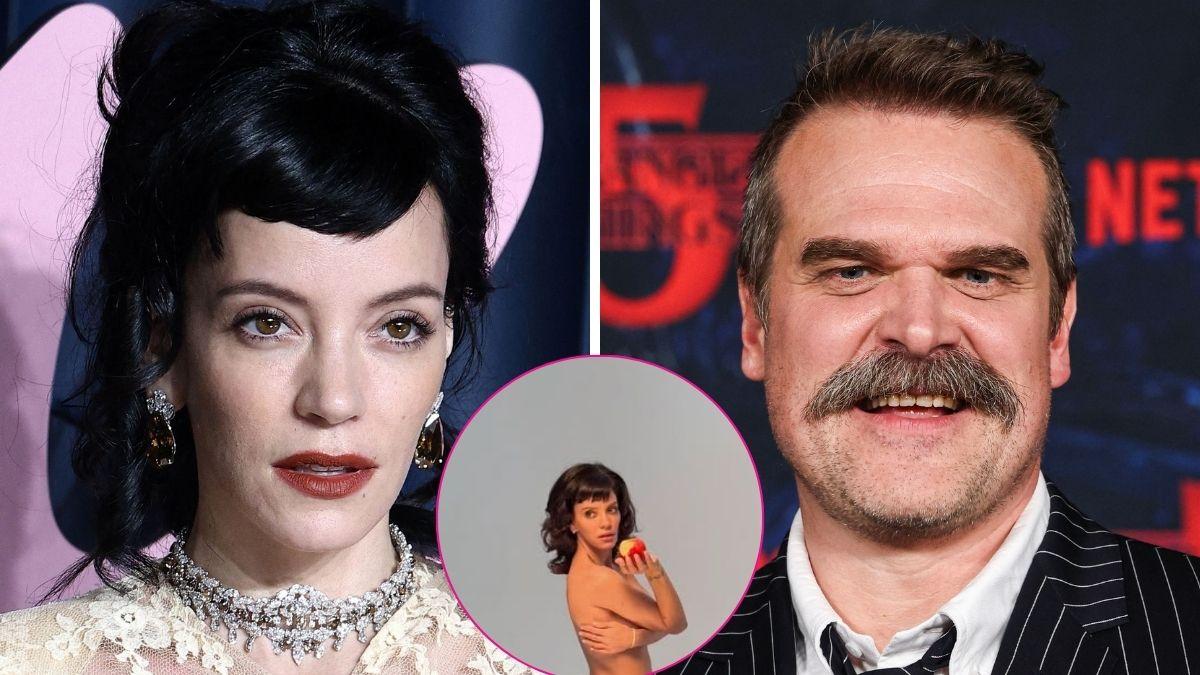 lily allen topless post split david harbour