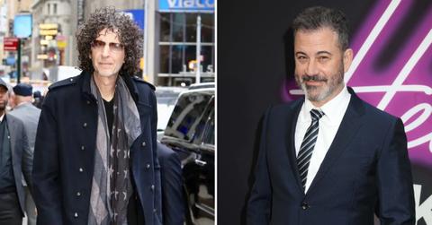 Composite photo of Howard Stern and Jimmy Kimmel