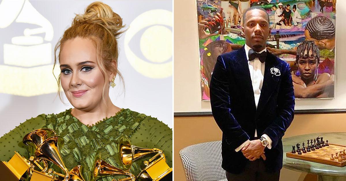 Adele and Boyfriend Rich Paul All Smiles at NBA Season Opener