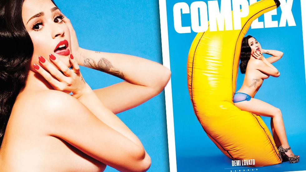 Demi lovato topless complex magazine 02