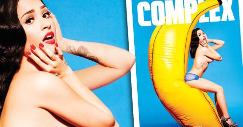 Demi lovato topless complex magazine 02