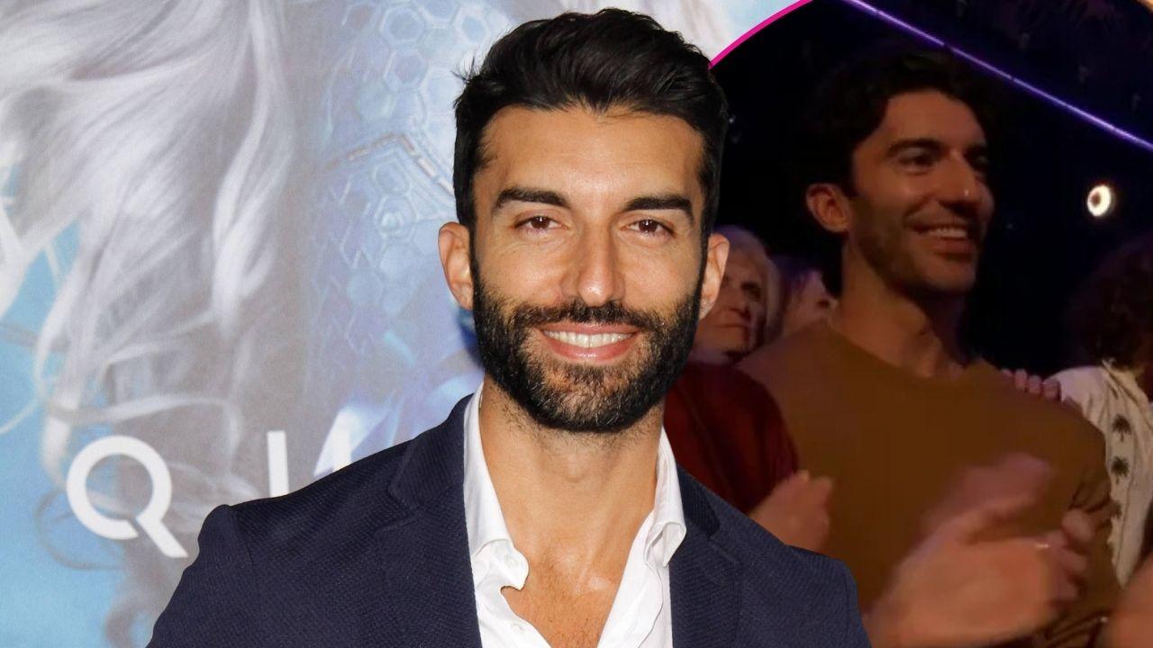 justin baldoni rare family appearance dwts