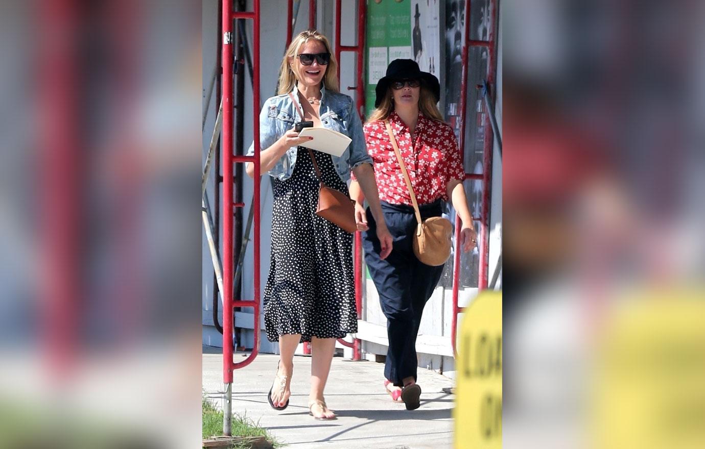 Cameron diaz and drew barrymore get together 4