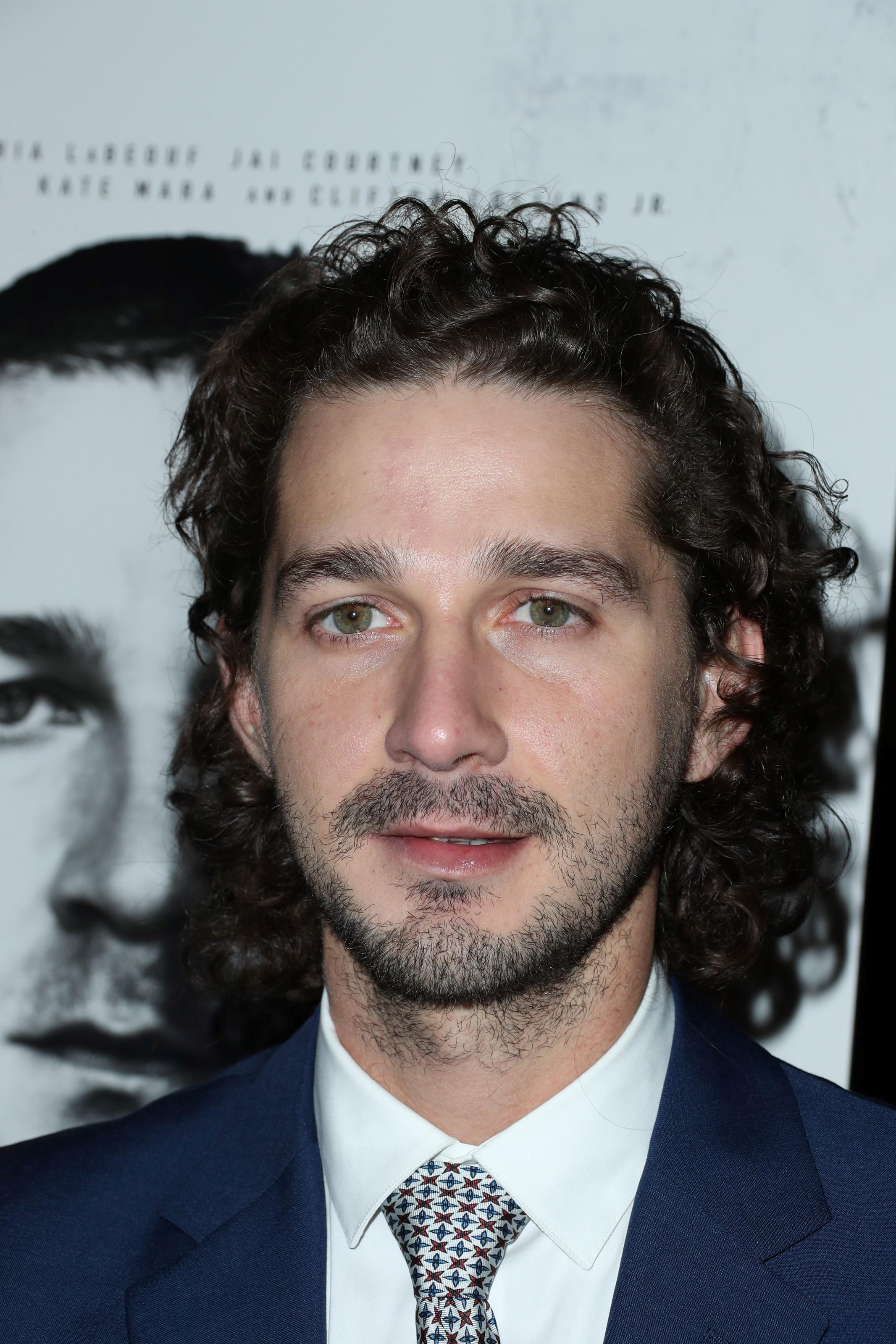 Shia LeBeouf at the &#8220;Man Down&#8221; Premiere