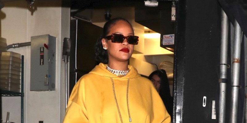 Rihanna steps out with a fashionable look for a late-night dinner date with  boyfriend ASAP Rocky