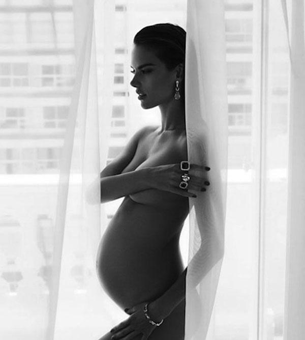 ALESSANDRA AMBROSIO scandalous baby bump