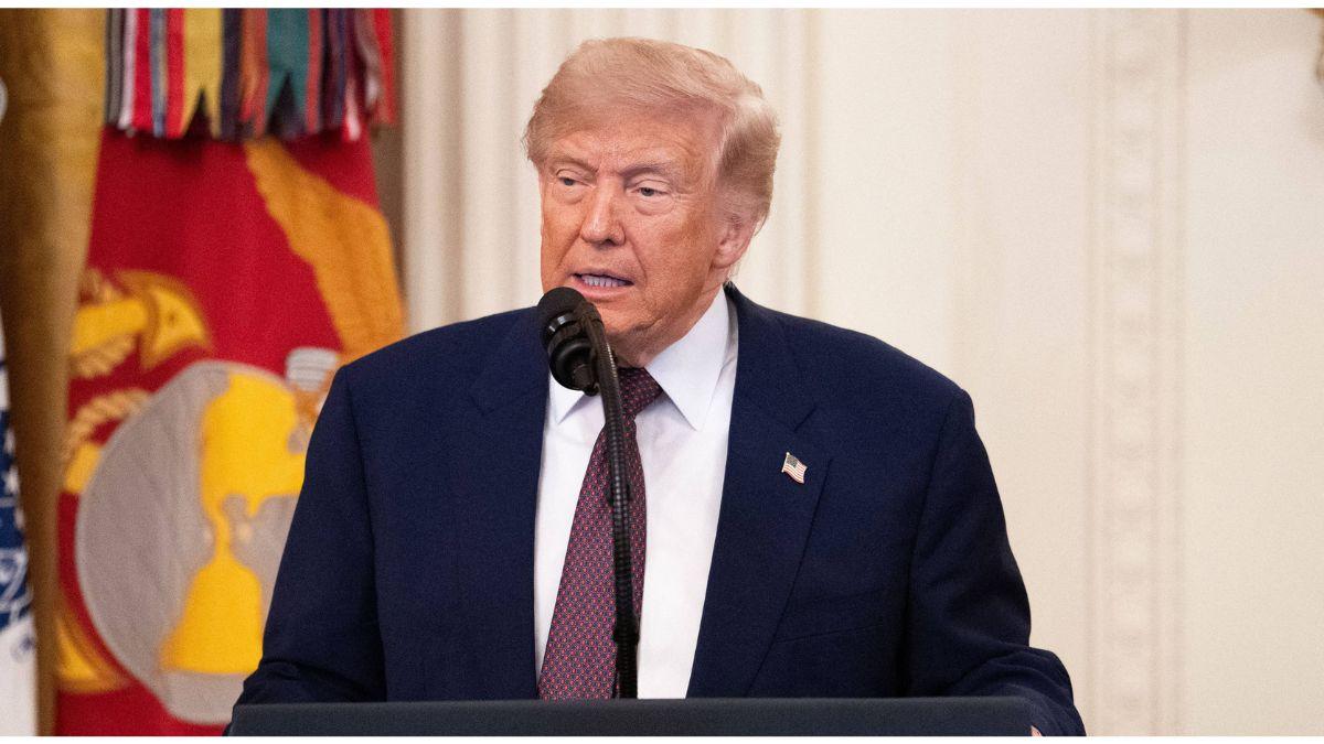 image of The widow has asked Donald Trump not to forget the victims of the shooting.