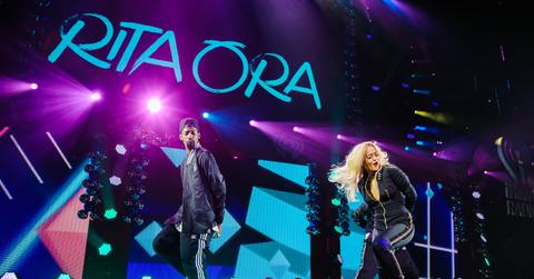 Rita Ora performs at Jingle Ball 2014 in Philadelphia
