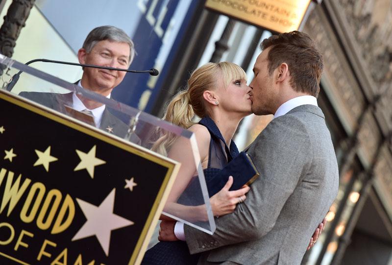 Chris Pratt Honored With Star On The Hollywood Walk Of Fame