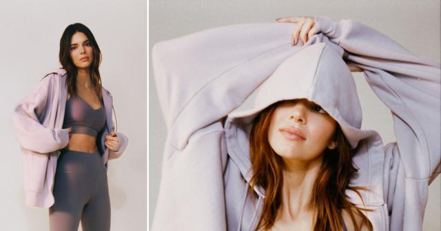 kendall jenner alo yoga model collection pf