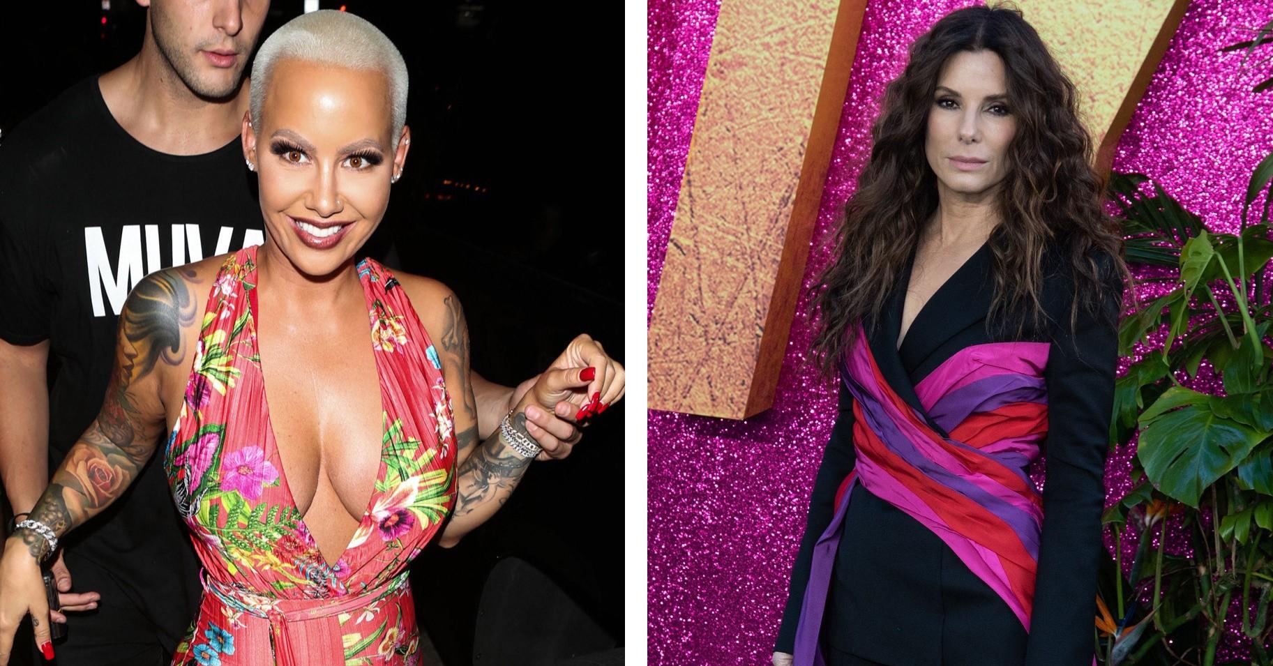 Amber Rose Gushes Over Unlikely Friendship With Sandra Bullock