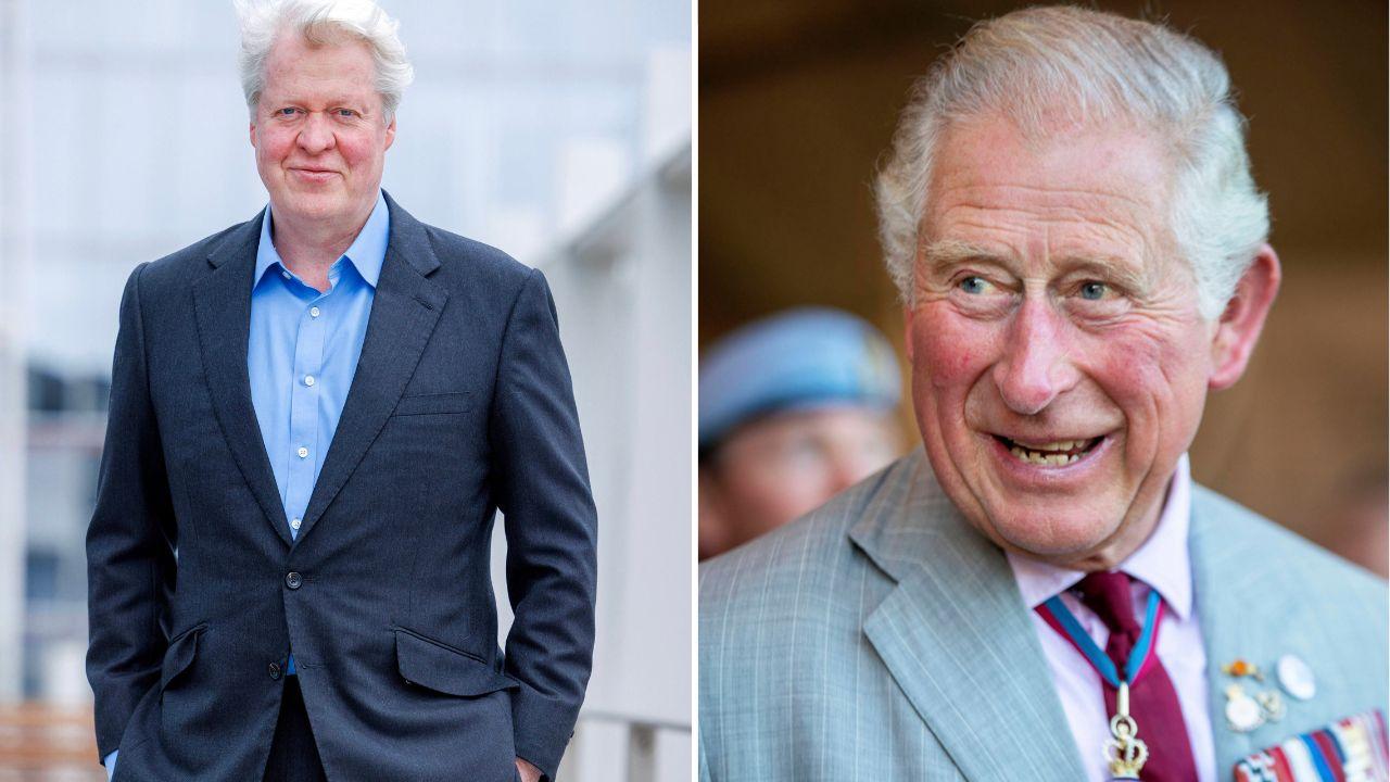Spilt Image of Charles Spencer and Prince Charles