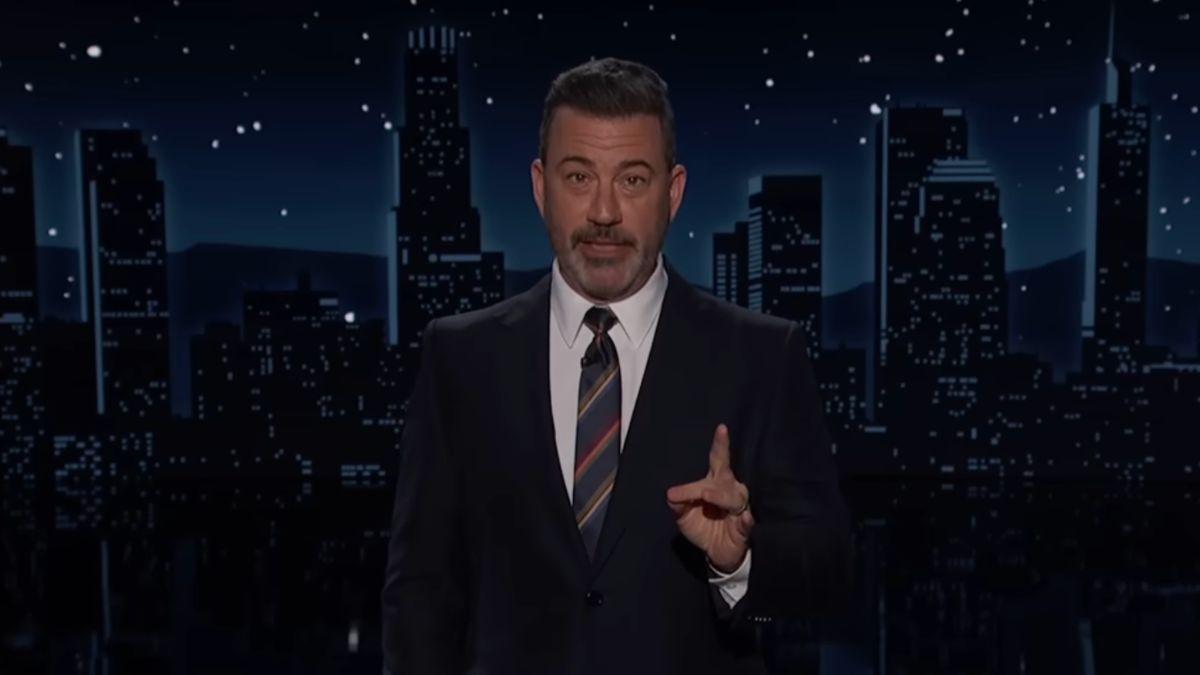 image of Jimmy Kimmel responded on air.