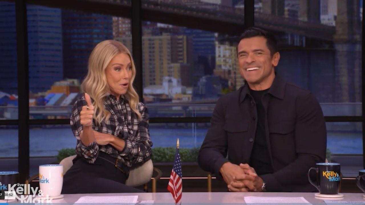 Image of Kelly Ripa joked that she was only going with her husband to get a video following the surgery.