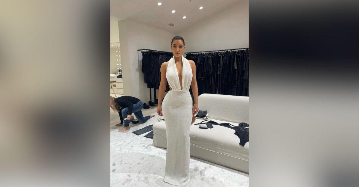 kim kardashian most daring braless photos