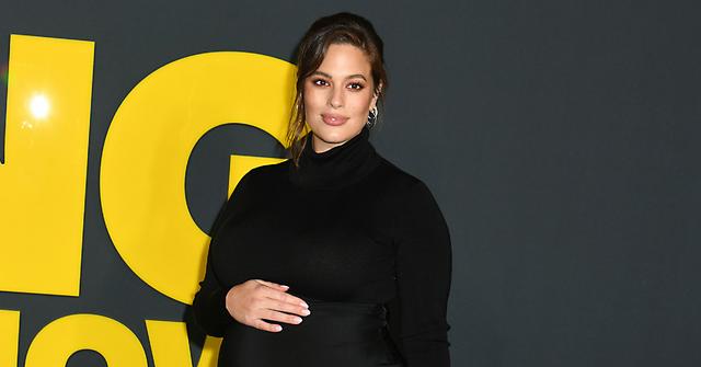 ashley graham expecting baby number with justin ervin