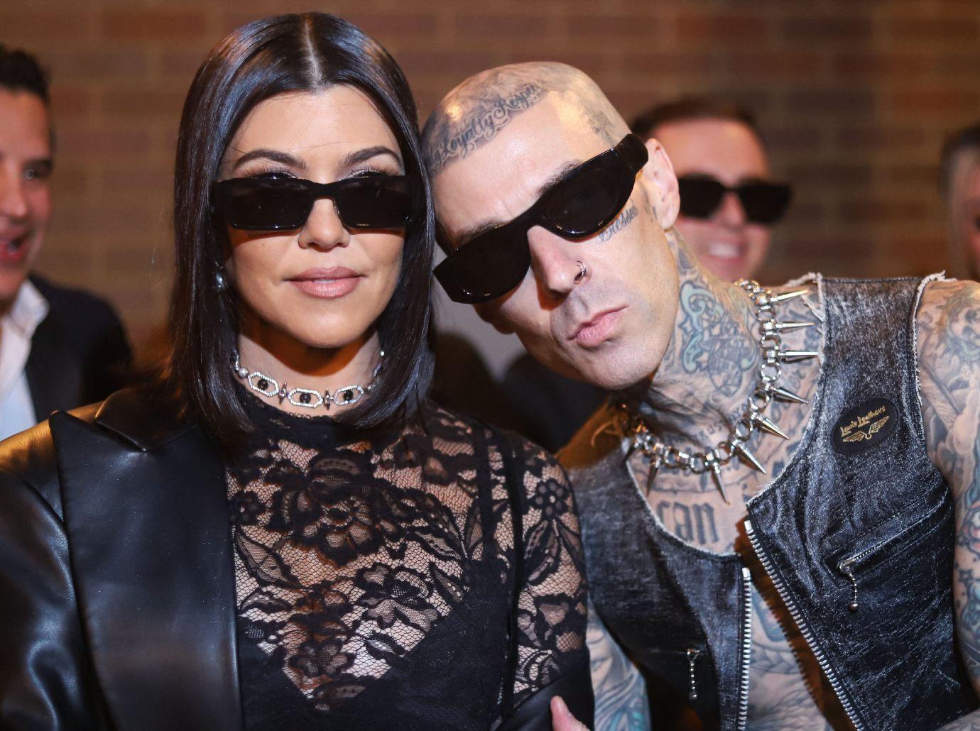 kourtney kardashian discarded sisters inseparable travis barker claim sources