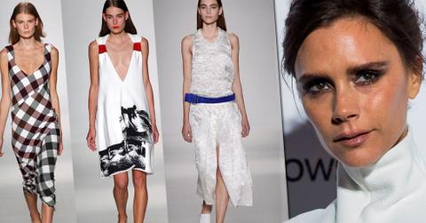 Victoria beckham ny fashion week skinny models