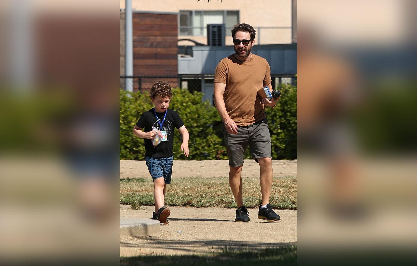 Charlie Day And His 5-Year-Old Son Russell Are Twins