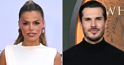 Composite photo of Brooks Nader and Gleb Savchenko