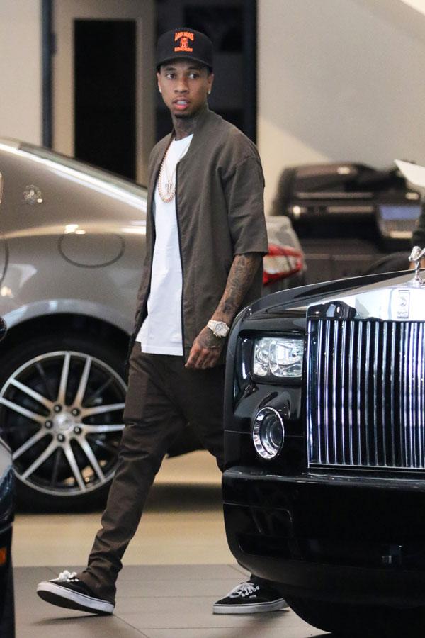 Scott Disick Tyga Car-Shopping